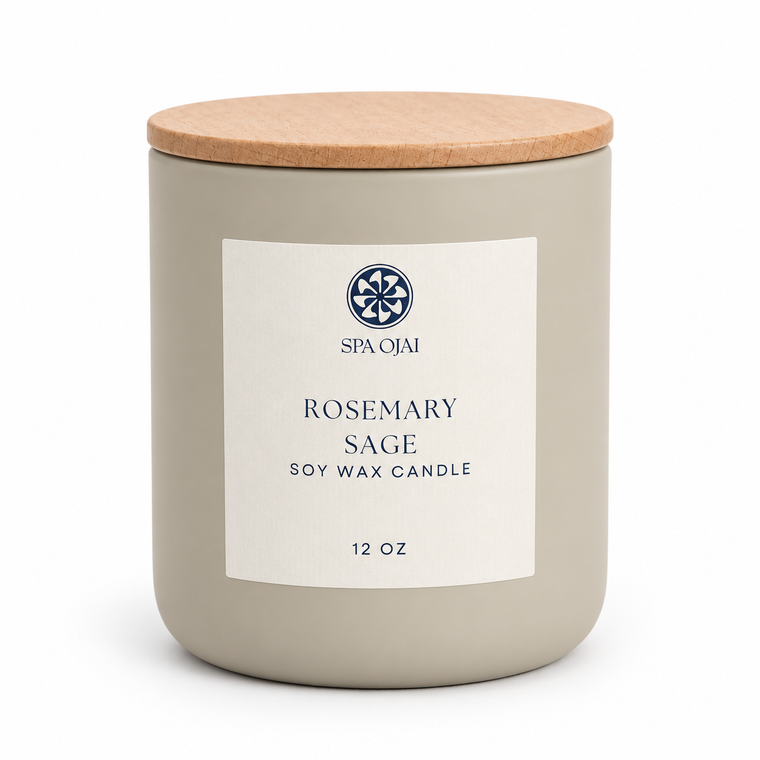 Spa Ojai Rosemary Sage Candle