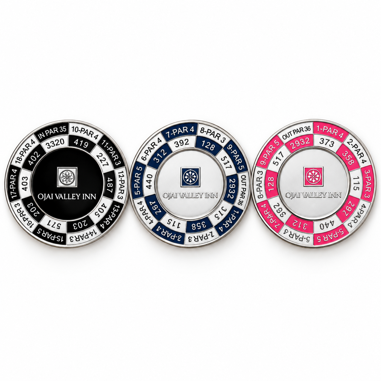 Ojai Logo Magna Golf Ball Marker
