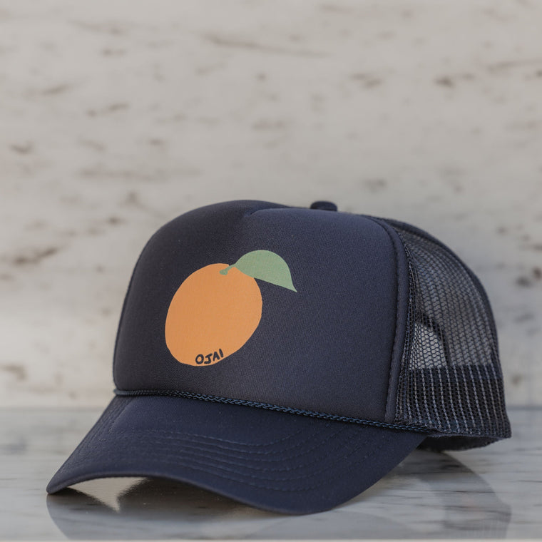 Ojai Pixie Trucker Hat - Navy