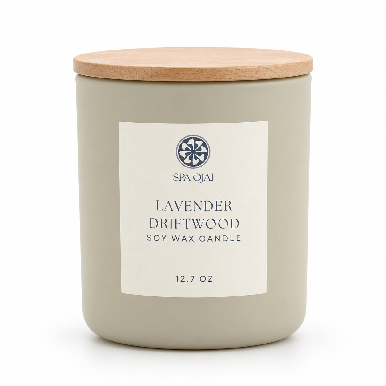 Spa Ojai Lavender Driftwood Candle