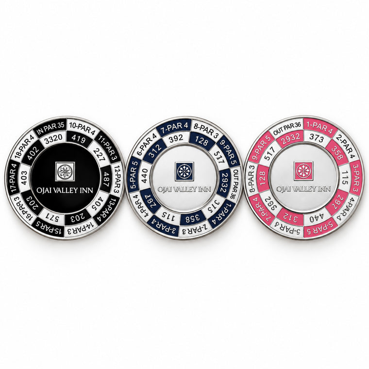 Ojai Logo Magna Golf Ball Marker