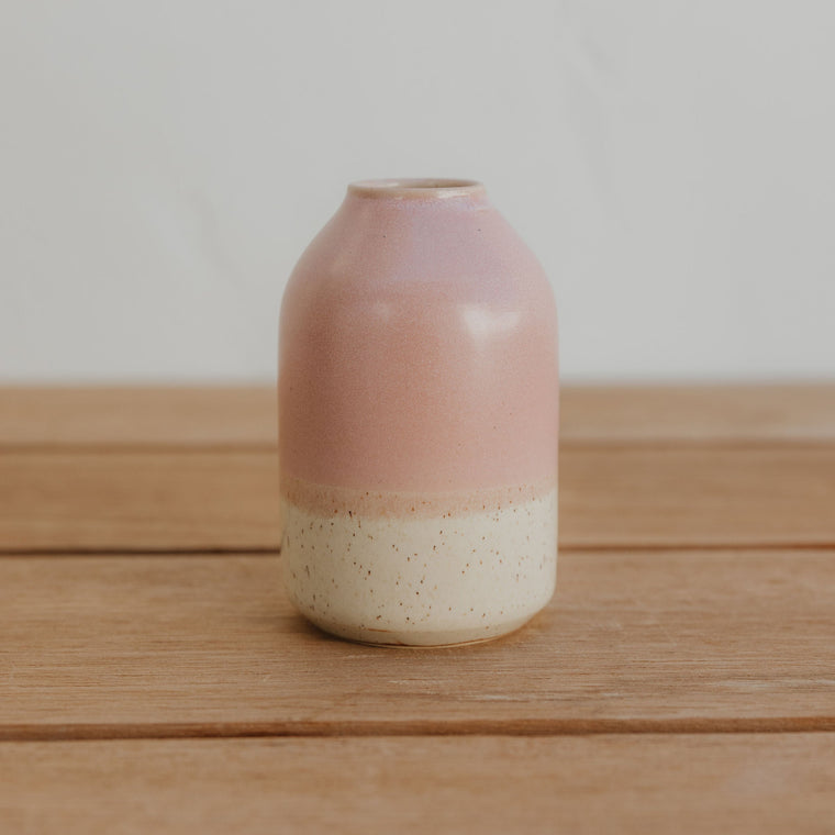 Ritual Ceramics Studio Pink Moment Collection Bud Vase