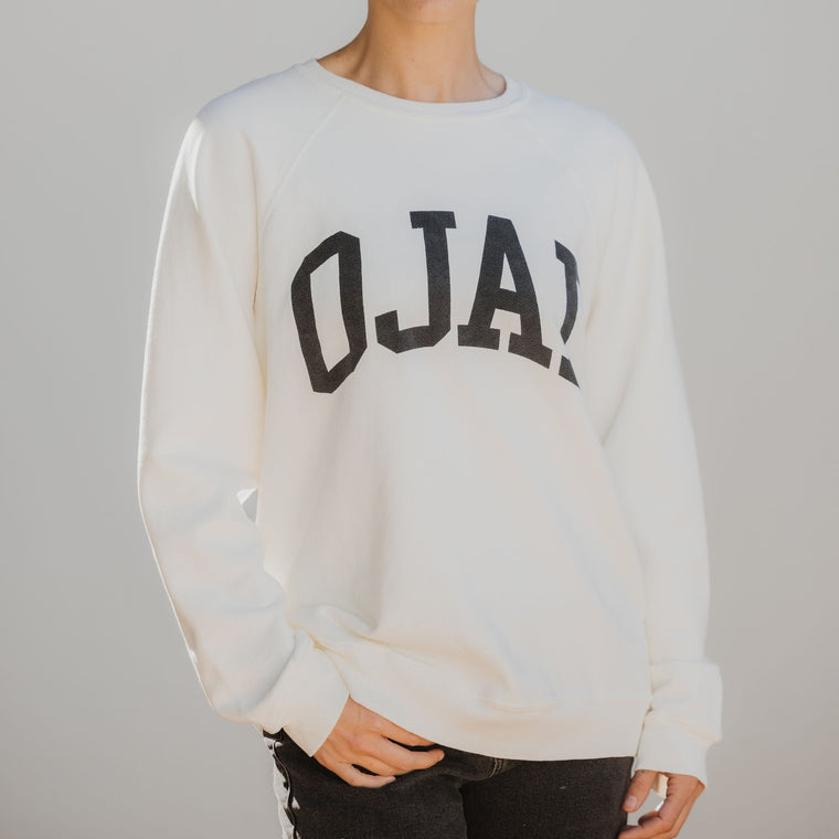 Ojai Crewneck - Antique White